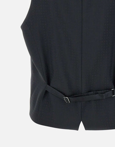 BOSS Gilet "H-Huge" BLUE Uomo 
