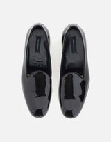 CARLO PIGNATELLI Mocassini cerimonia "Rugan" in vernice BLACK Uomo 