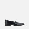 CARLO PIGNATELLI Mocassini cerimonia "Rugan" in vernice BLACK Uomo 