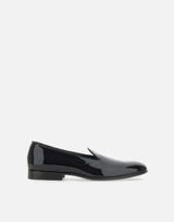CARLO PIGNATELLI Mocassini cerimonia "Rugan" in vernice BLACK Uomo 