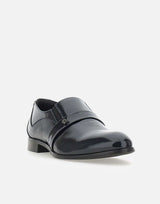 CARLO PIGNATELLI Mocassini "Flash" in vernice BLUE Uomo 