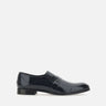 CARLO PIGNATELLI Mocassini "Flash" in vernice BLUE Uomo 