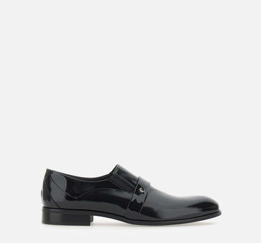 CARLO PIGNATELLI Mocassini cerimonia  "Flash" in vernice BLACK Uomo 