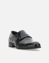 CARLO PIGNATELLI Mocassini cerimonia  "Flash" in vernice BLACK Uomo 