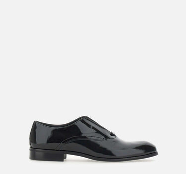 CARLO PIGNATELLI Mocassini cerimonia "Flash" in vernice BLACK Uomo 