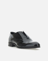 CARLO PIGNATELLI Mocassini cerimonia "Flash" in vernice BLACK Uomo 