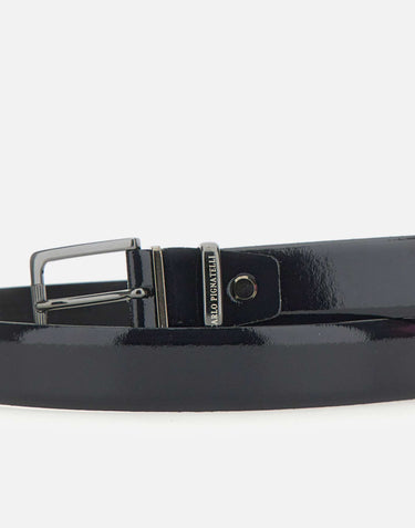 CARLO PIGNATELLI Cintura "7637Rugan" BLUE Uomo 
