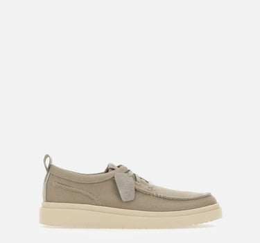CLARKS Stringate "Polden Moc" GREY Uomo 