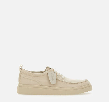 CLARKS Stringate "Polden Moc" BEIGE Uomo 