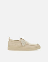 CLARKS Stringate "Polden Moc" BEIGE Uomo 