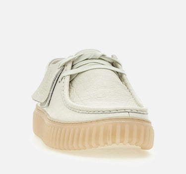 CLARKS Stringata "Torhill Lo" WHITE Uomo 