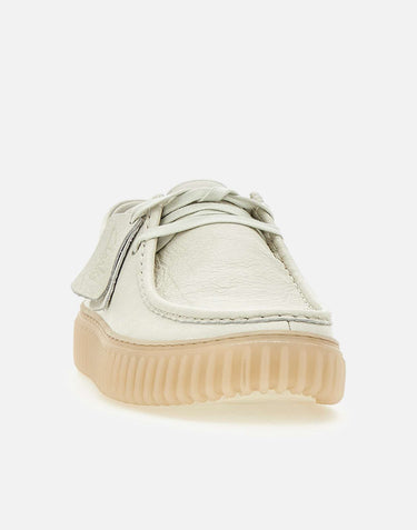 CLARKS Stringata "Torhill Lo" WHITE Uomo 