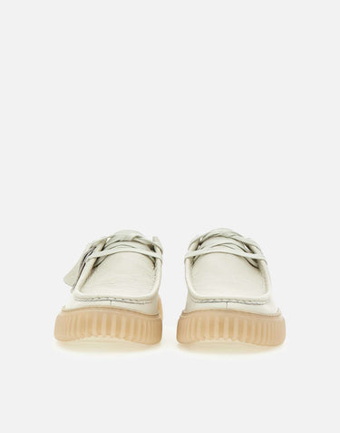 CLARKS Stringata "Torhill Lo" WHITE Uomo 