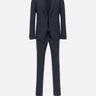 CORNELIANI Completo da cerimonia tre pezzi in fresco lana BLUE Uomo 