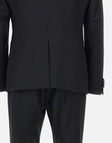 CORNELIANI Completo tre pezzi in  lana BLACK Uomo 