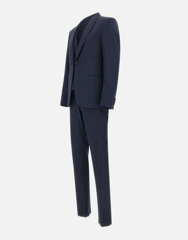 CORNELIANI Completo tre pezzi in  lana <BR/> BLUE Uomo 