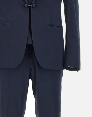 CORNELIANI Completo tre pezzi in  lana <BR/> BLUE Uomo 