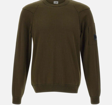 "Sea Island Crewneck Lens Knit" 18CMKN026A 004037A683 C.P. COMPANY 