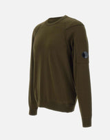 "Sea Island Crewneck Lens Knit" 18CMKN026A 004037A683 C.P. COMPANY 