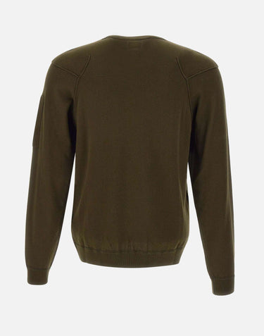 "Sea Island Crewneck Lens Knit" 18CMKN026A 004037A683 C.P. COMPANY 