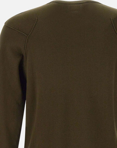 "Sea Island Crewneck Lens Knit" 18CMKN026A 004037A683 C.P. COMPANY 