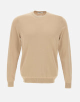 DIKTAT Maglia in cotone BEIGE Uomo 