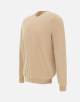 DIKTAT Maglia in cotone BEIGE Uomo 