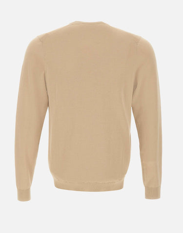 DIKTAT Maglia in cotone BEIGE Uomo 