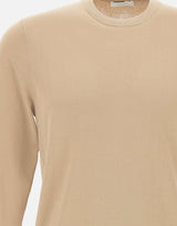DIKTAT Maglia in cotone BEIGE Uomo 