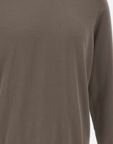 DIKTAT Maglia in cotone BROWN Uomo 