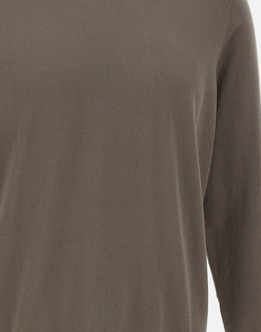 DIKTAT Maglia in cotone BROWN Uomo 