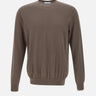DIKTAT Maglia in cotone BROWN Uomo 