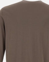 DIKTAT Maglia in cotone BROWN Uomo 