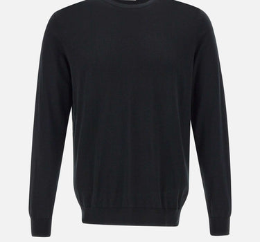 DIKTAT Maglia in cotone BLACK Uomo 