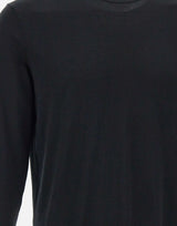DIKTAT Maglia in cotone BLACK Uomo 