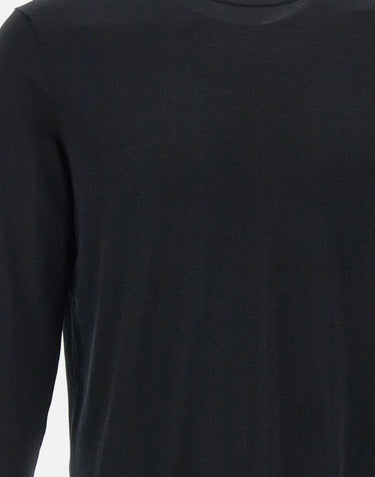 DIKTAT Maglia in cotone BLACK Uomo 