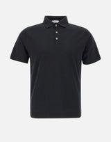 DIKTAT Polo in cotone Supima BLACK Uomo 