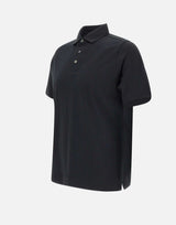 DIKTAT Polo in cotone Supima BLACK Uomo 