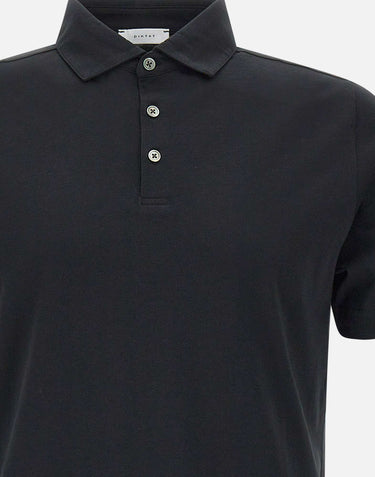 DIKTAT Polo in cotone Supima BLACK Uomo 