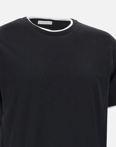 DIKTAT T-shirt in cotone supima BLACK Uomo 