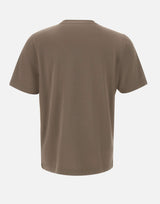 DIKTAT T-shirt in cotone e modal BROWN Uomo 