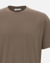 DIKTAT T-shirt in cotone e modal BROWN Uomo 