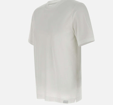 DIKTAT T-shirt in crepe di cotone WHITE Uomo 