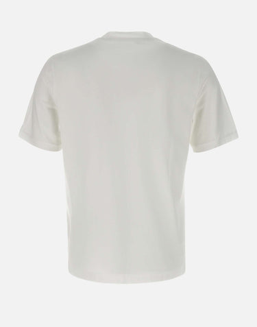 DIKTAT T-shirt in crepe di cotone WHITE Uomo 