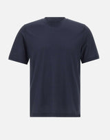 DIKTAT T-shirt in crepe di cotone BLUE Uomo 