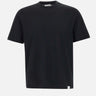DIKTAT T-shirt in crepe di cotone BLACK Uomo 