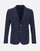DIKTAT Blazer in cotone BLUE Uomo 