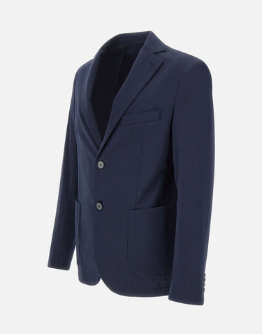 DIKTAT Blazer in cotone BLUE Uomo 