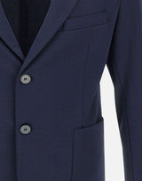 DIKTAT Blazer in cotone BLUE Uomo 