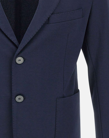 DIKTAT Blazer in cotone BLUE Uomo 